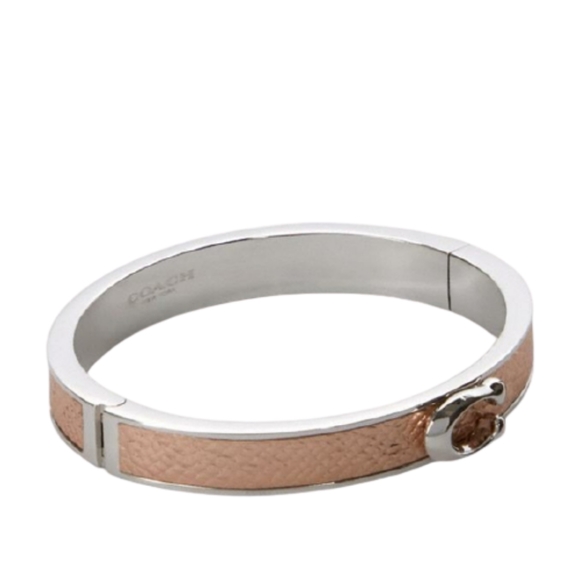 Coach Push Signature Hinged Bangle - Picture 3 of 3
